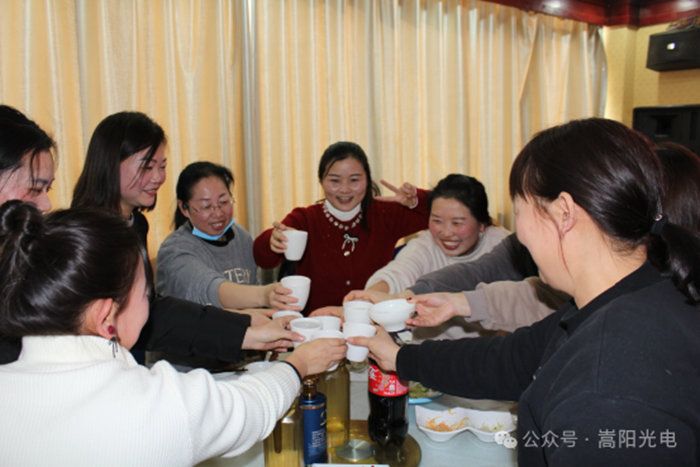 嵩陽光電舉行2024年迎春年會